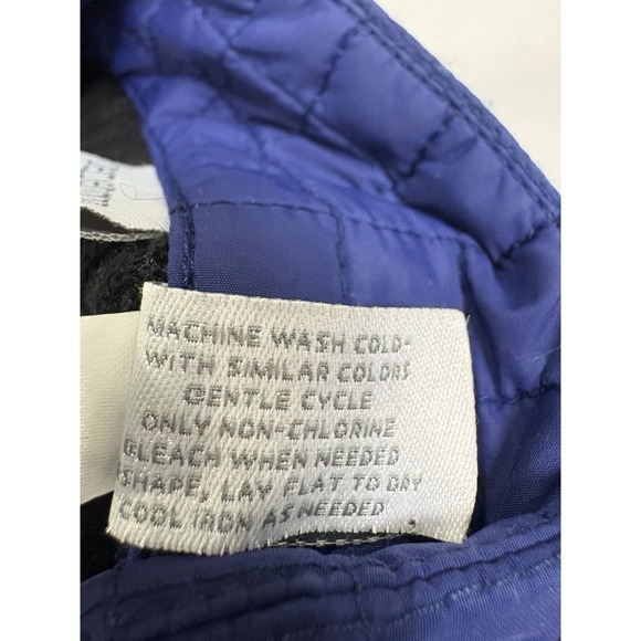 Zenergy by Chico's Quilted Zip Jacket Women's Size 3 Large Blue Black - Picture 6 of 11